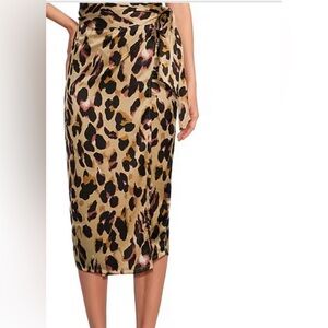 Never Fully Dressed Animal Print Pencil Skirt